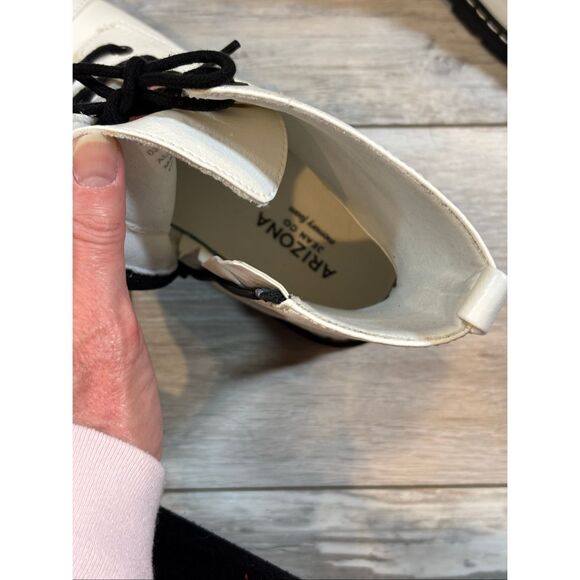 Arizona Jean Co Queen Flat Heel Combat Boots Size 7.5 - Picture 12 of 13